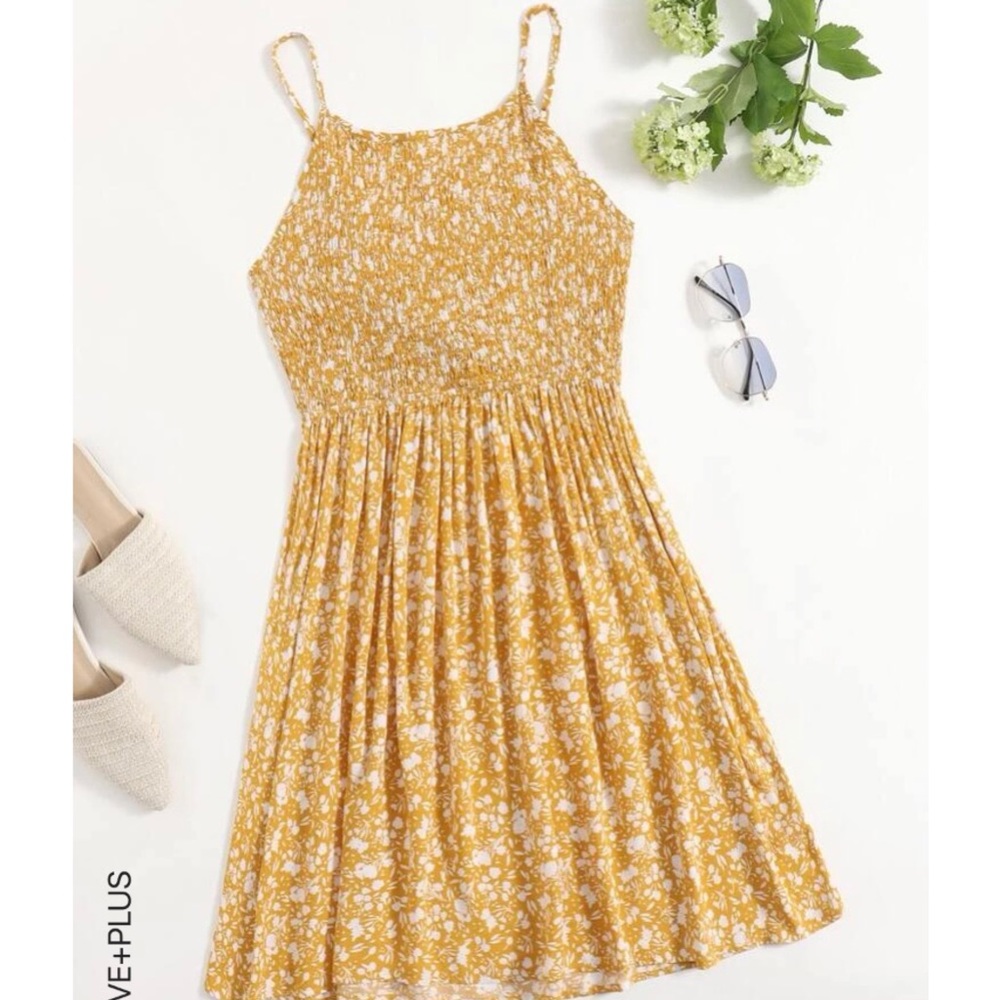Flower Print Dress